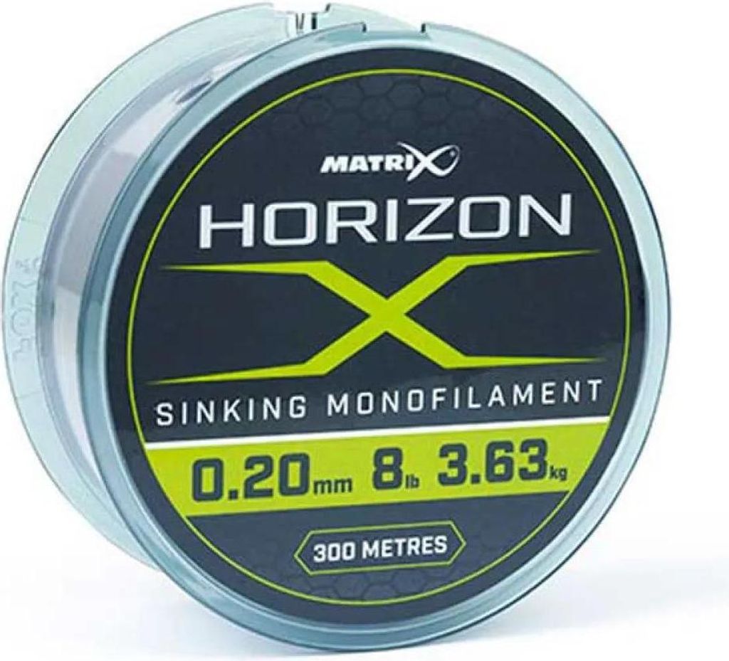 Fox Matrix Horizon X sinking Mono 300m - Angelschnur, Durchmesser/Tragkraft:0.18mm / 6lbs / 2.72kg Tragkraft