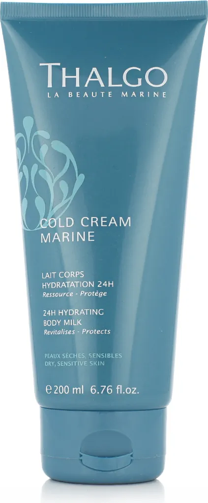 Soin Corps Thalgo Cold Cream Marine 200ml Hydratation 24H Peau Sèche