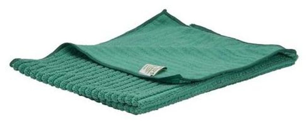 Bambou essuie-sol Rib - 50x70cm - Vert foncé Image du produit 