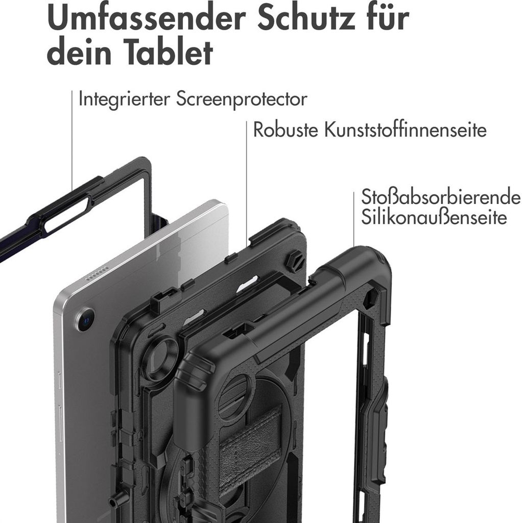 Samsung Galaxy Tab A9 Hülle: Accezz Rugged Backcover Produktbild 3