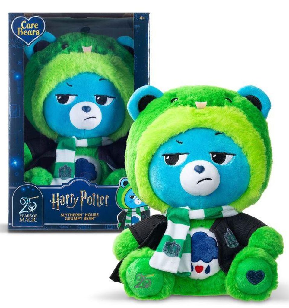 Les oursons attentionnés - Peluche Harry Potter Serpentard Image du produit 