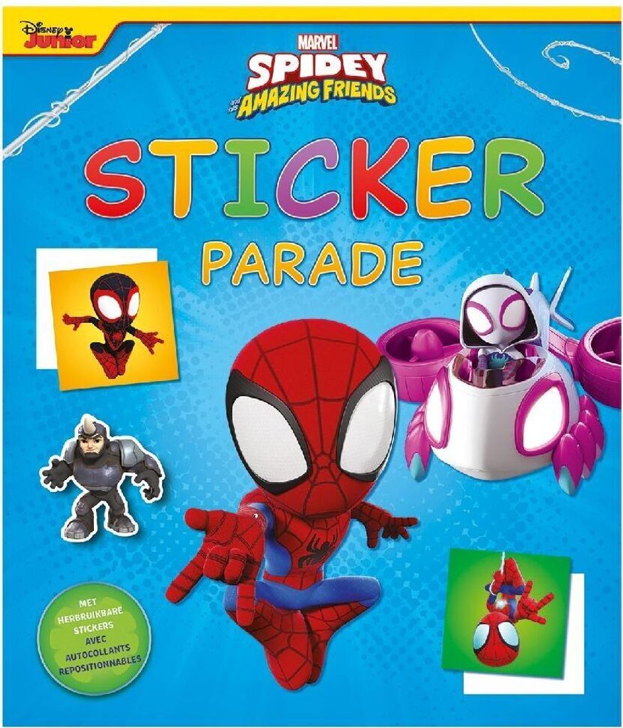 Marvel Spidey And His Amazing Friends Sticker Parade