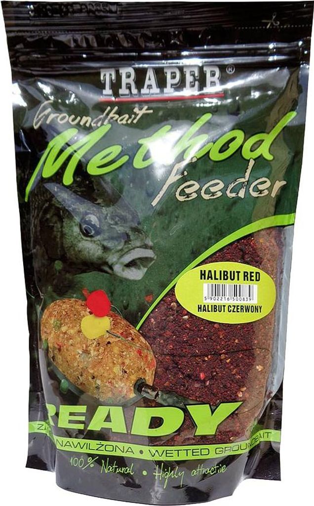 Traper Method FEEDER READY 750G ROTER HEILBUTT 00165 |165