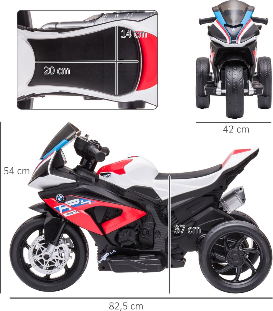 Kinder Renn Motorrad HOMCOM Kinder Elektro-Motorrad Kindermotorrad | Kaufland.de
