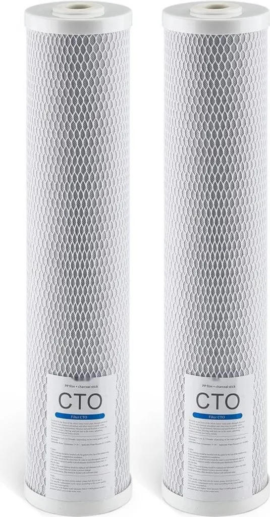 Lot 2 cartouches filtrantes 115x507mm haute performance pour eau pure