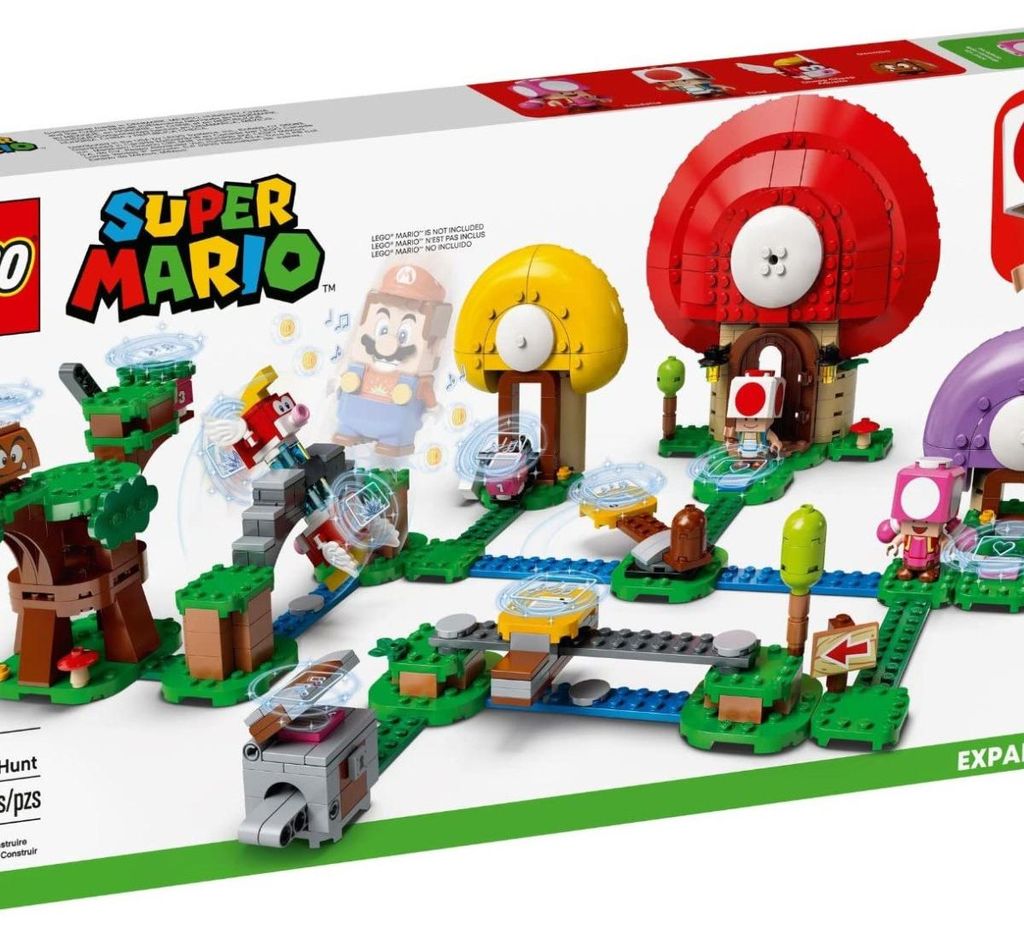 LEGO Super Mario La Caccia Al Tesoro Di Toad - Pack Di Immagine del prodotto 