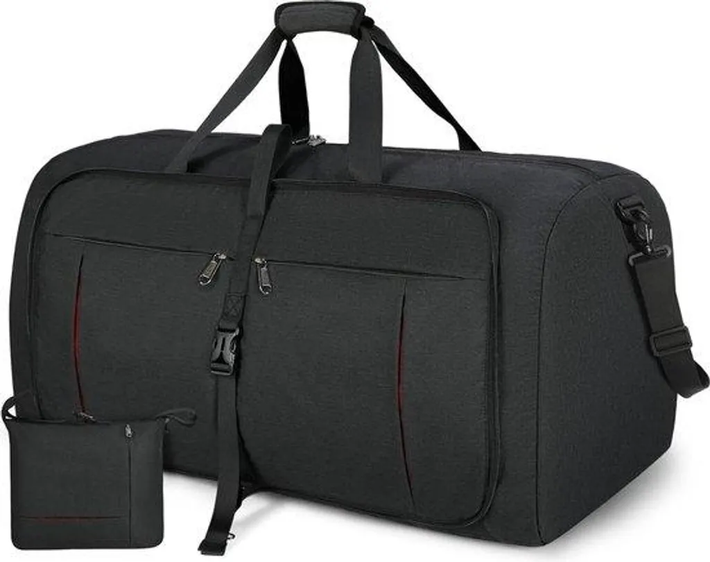 Sac de sport grand format robuste noir ou bleu de 65l, 80l et 100l