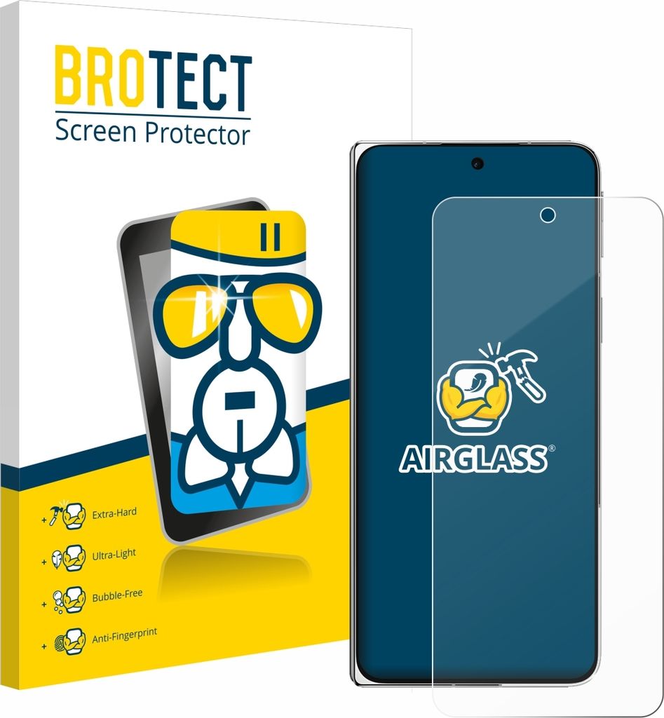 BROTECT Schutzglas für Oppo Find N5 Schutzfolie Panzer Folie Glas Display Schutz klar