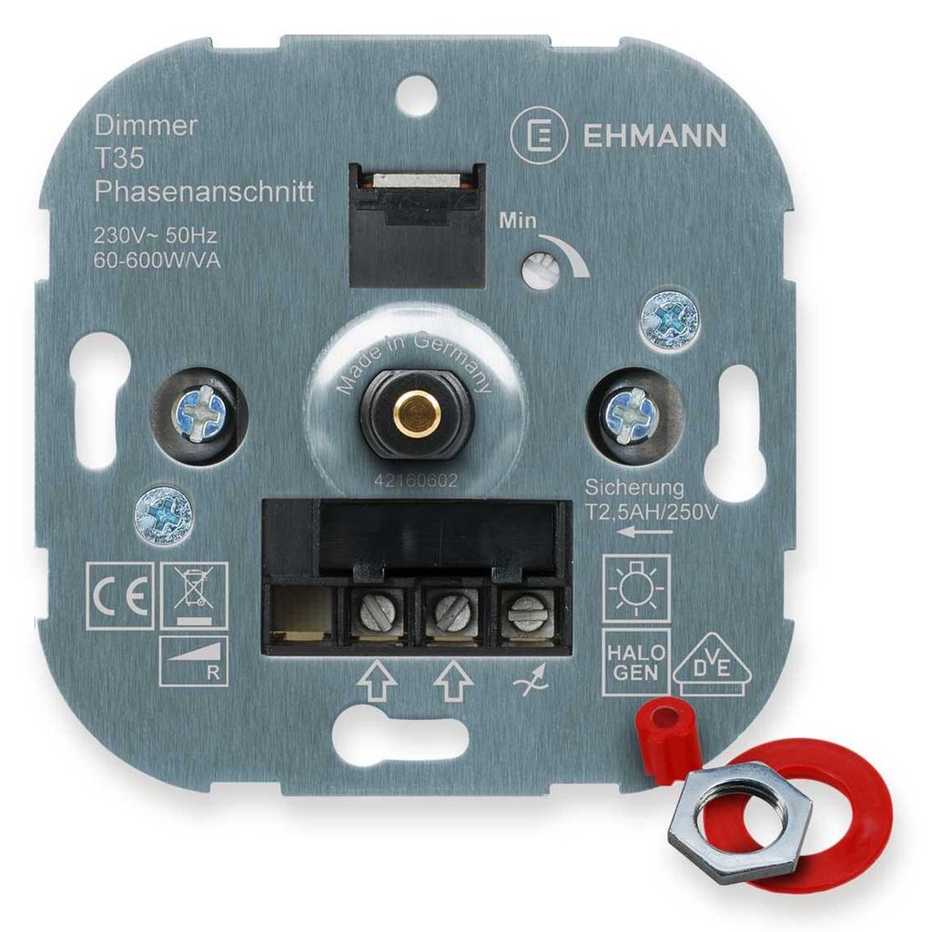 Druck-/Wechsel-Dimmereinsatz, 60-600W Produktbild 