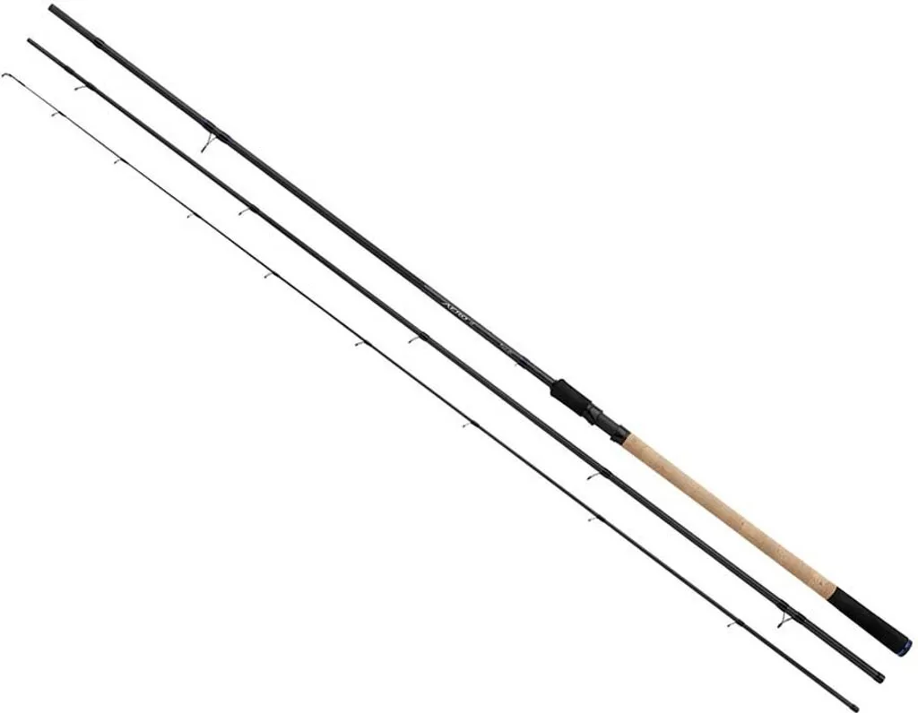 Canne Shimano Aero X5 légère en 3 pièces avec puissance 0-20g