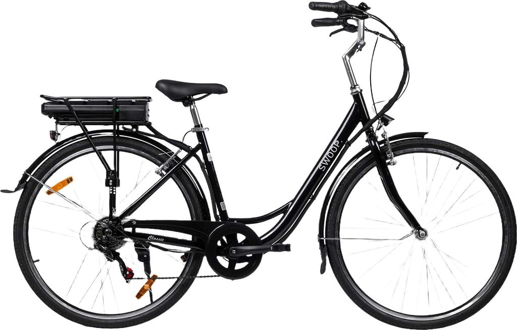 Swoop E-Bike Classic, Damen 28" Schwarz
