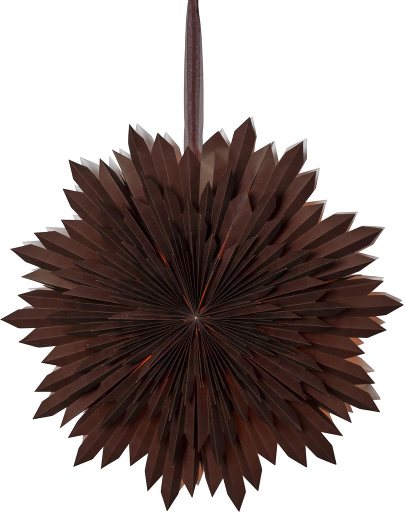 Star Trading Paper Star Ice, Braun, Papier, Weihnachten, 1 Produktbild 