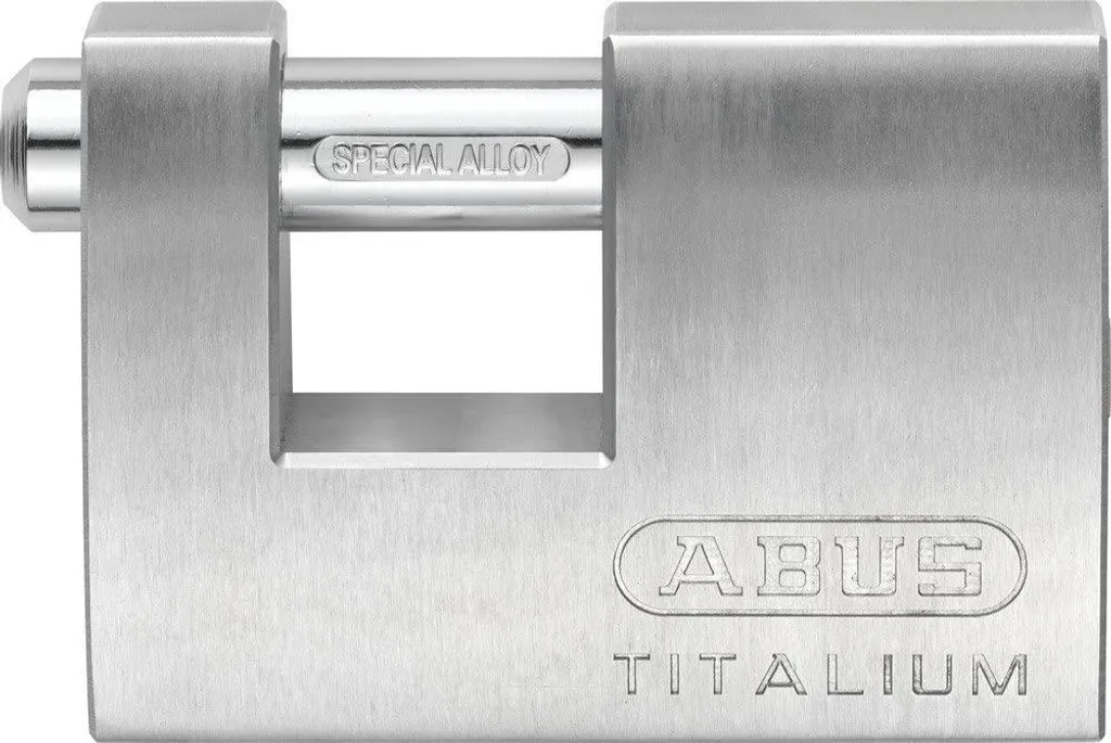 Anti-Sciage : Cadenas ABUS 82TI/70 Monobloc Titalium Haute Protection