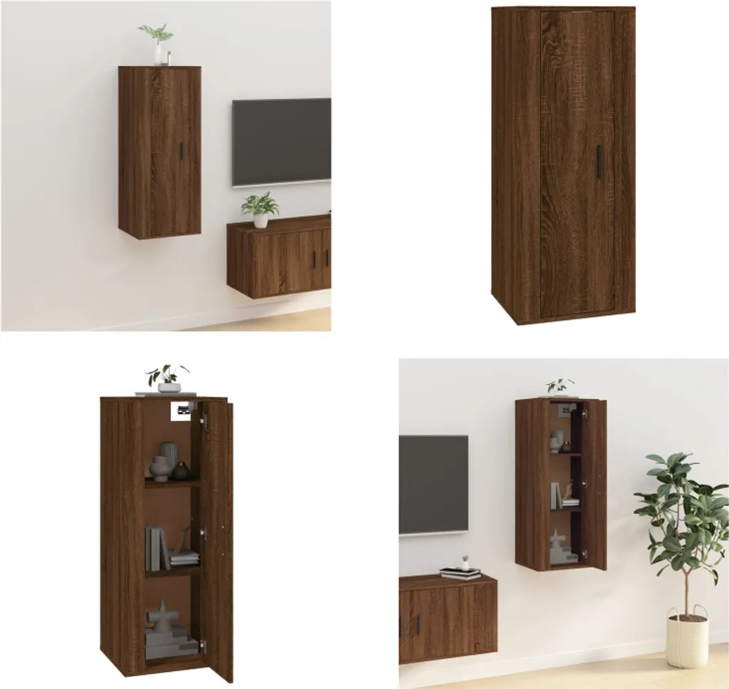 Montaggio Mobile TV Parete vidaXL Rovere 100cm - Guida e Dettagli