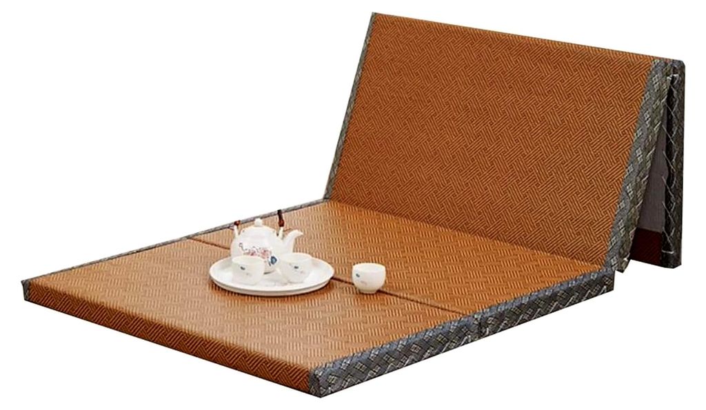 Tragbare faltbare Futon-Matratze für Meditation, Yoga und Zen-Räume – bequeme Sitz- und Schlafunterlage, ideal für Reisen und Entspannung