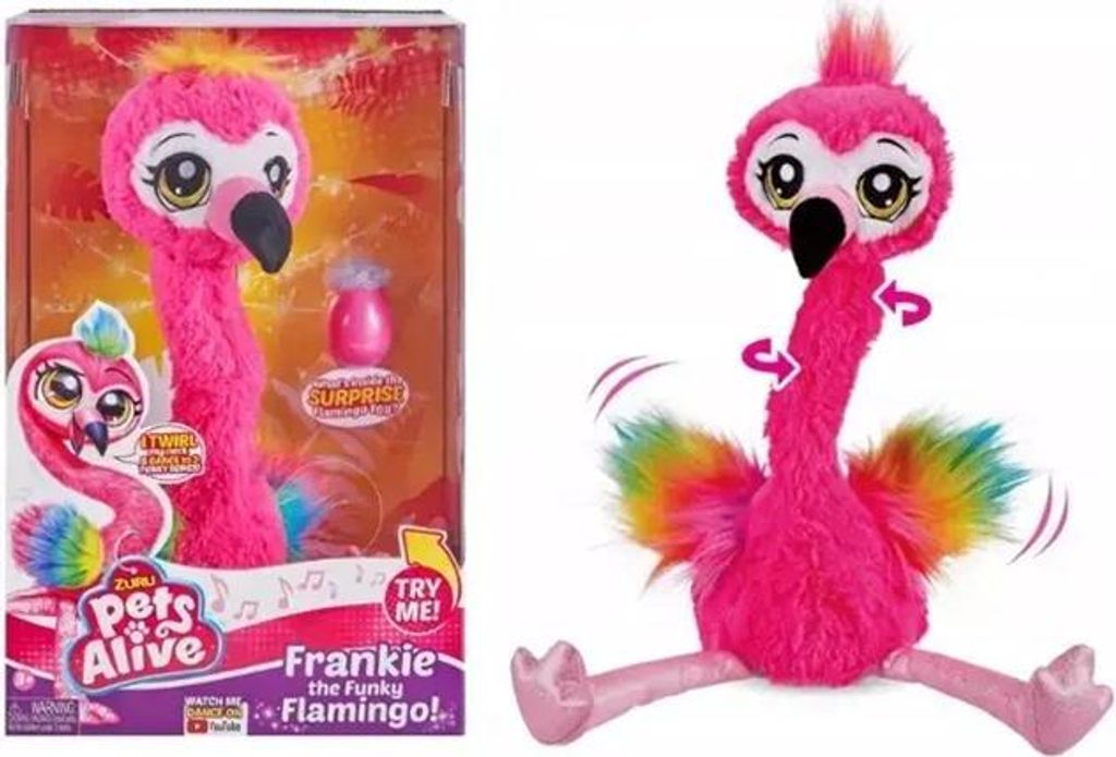 ZURU Pets Alive Interaktiver Flamingo 9522 Produktbild 