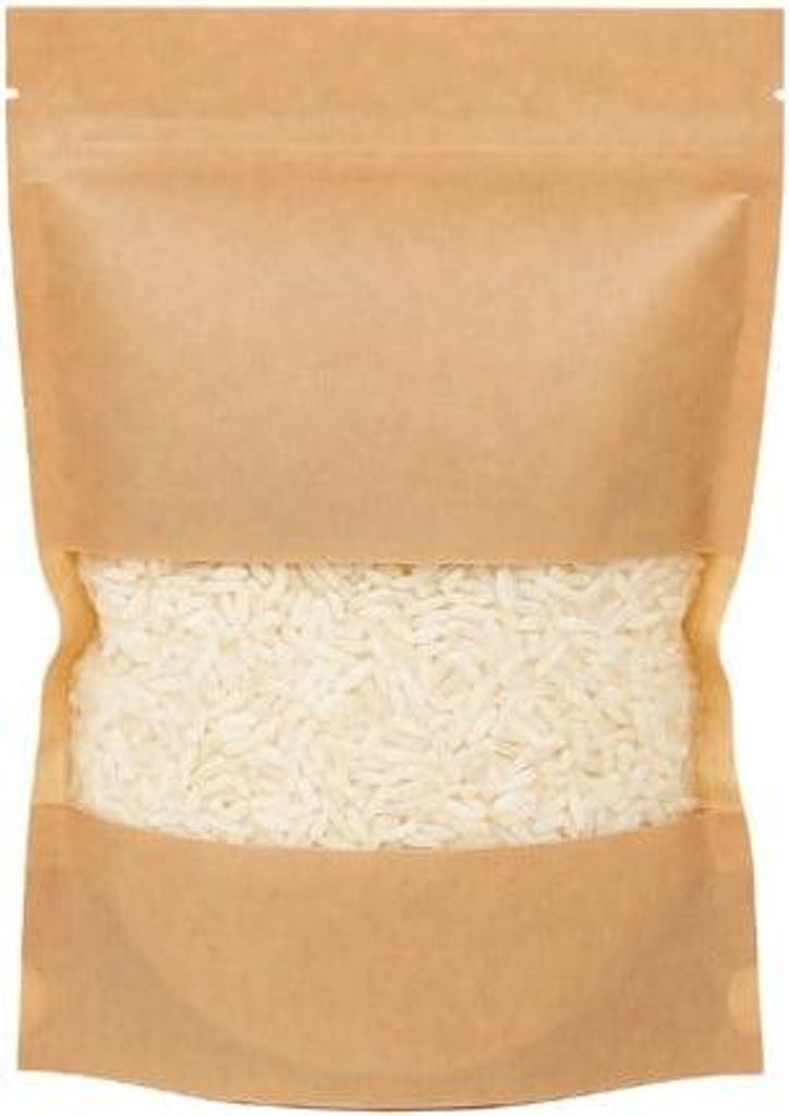 Doypack ECO KRAFT – Kleines Fenster – 750 ml – 100 Stück