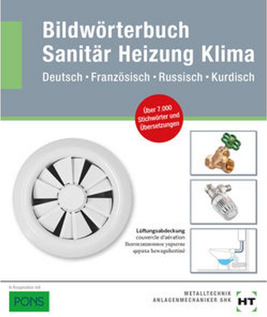 eBook inside: Buch und eBook Bildwörterbuch Sanitär, Heizung, Klima