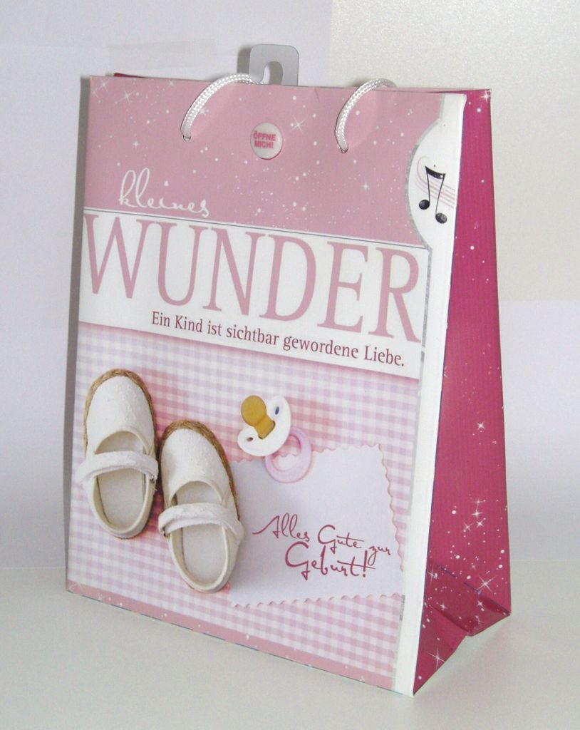 Gagbag Standard Soundtüte \Baby Girl\" - 05-1553 - Tüte im Format