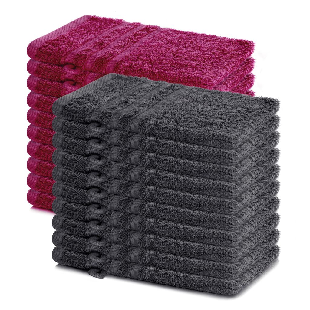 Lavea® 20er Set Waschhandschuh 15x21 cm – Waschhandschuhe Produktbild 