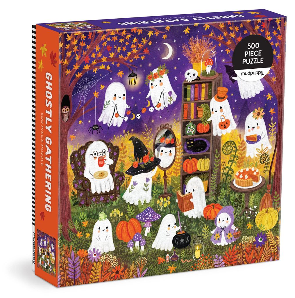 Ghostly Gathering 500 Piece Family Puzzle Produktbild 