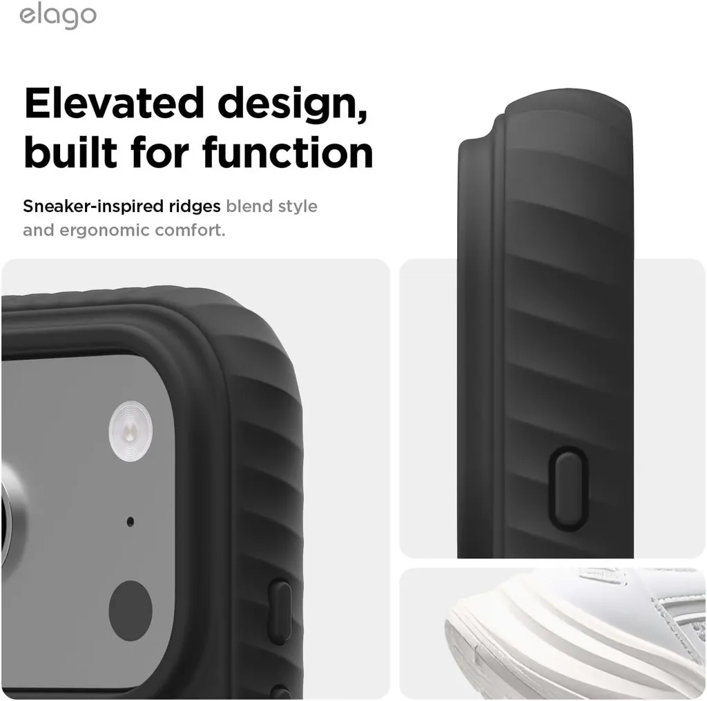 Protection iPhone 17 Pro Max MagSafe Elago Ridge Silicone Antichoc - 5
