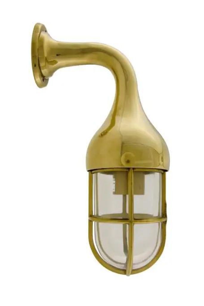 Wasserdichte wandleuchte Messing