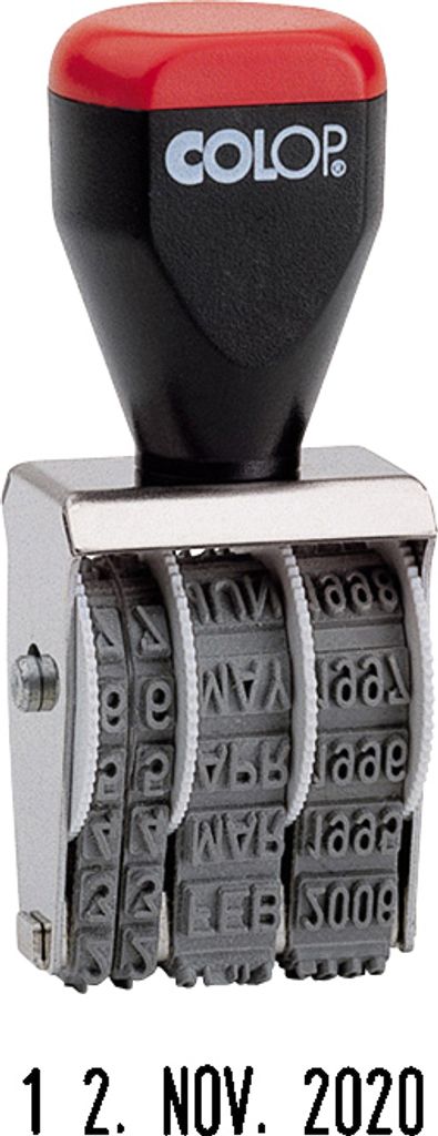 COLOP Datumstempel 03000 Monate in Buchstaben