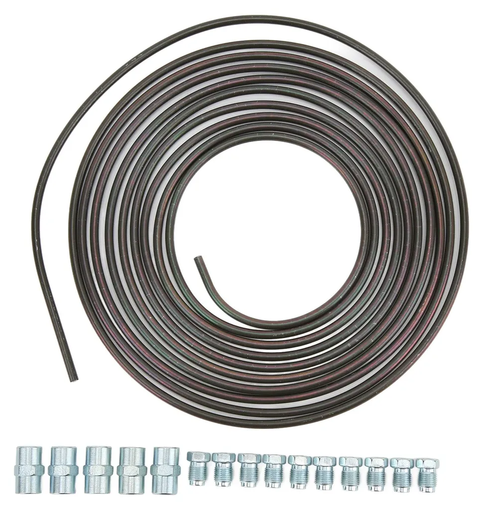 Conduite de frein cuivre nickelé 5m anti-corrosion épaisseur 0,7 mm pro