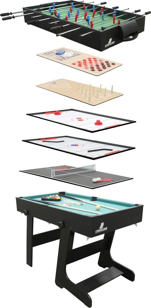 Table Multi Jeux 16 en 1 pour Enfant et Adulte - Pliable et Multifonction