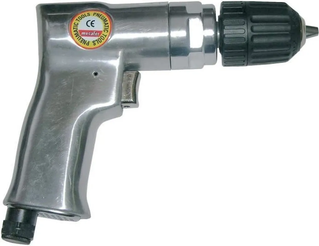 Perceuse pneumatique MECAFER - Mandrin 10mm réversible pour atelier