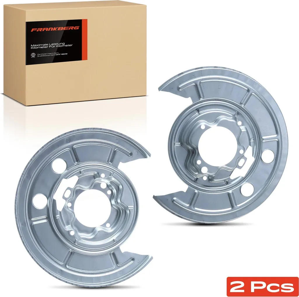 Plaque d'Ancrage Frein Arrière Anti-Corrosion pour Boxer et Jumper 2x