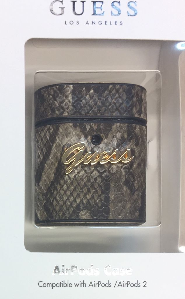 Guess 4G Collection – Hülle für Airpods (Braun)
