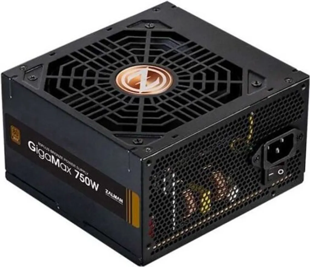 ZALMAN ZM750-GVII Alimentation 750W Silencieuse et Stable en Format ATX Noir