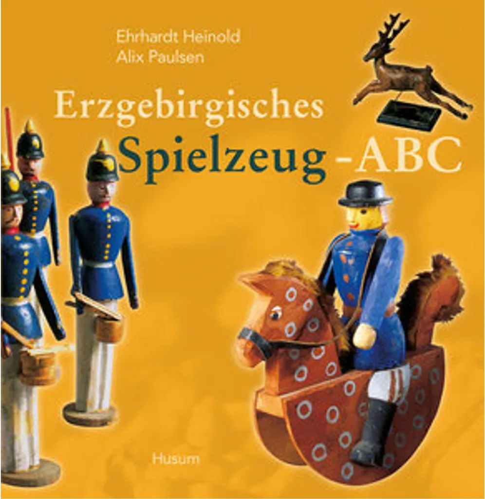 ABC des jouets de l'Erzgebirge : Livre illustré sur l'artisanat du bois