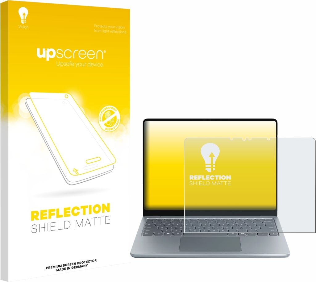 upscreen Schutzfolie für Microsoft Surface Laptop 13" Displayschutz Displayschutzfolie Folie Matt Entspiegelungsfolie