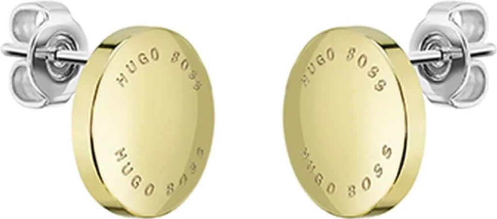 Orecchini BOSS 1580159 Medallion: Gioielleria Donna Placcata Oro IP