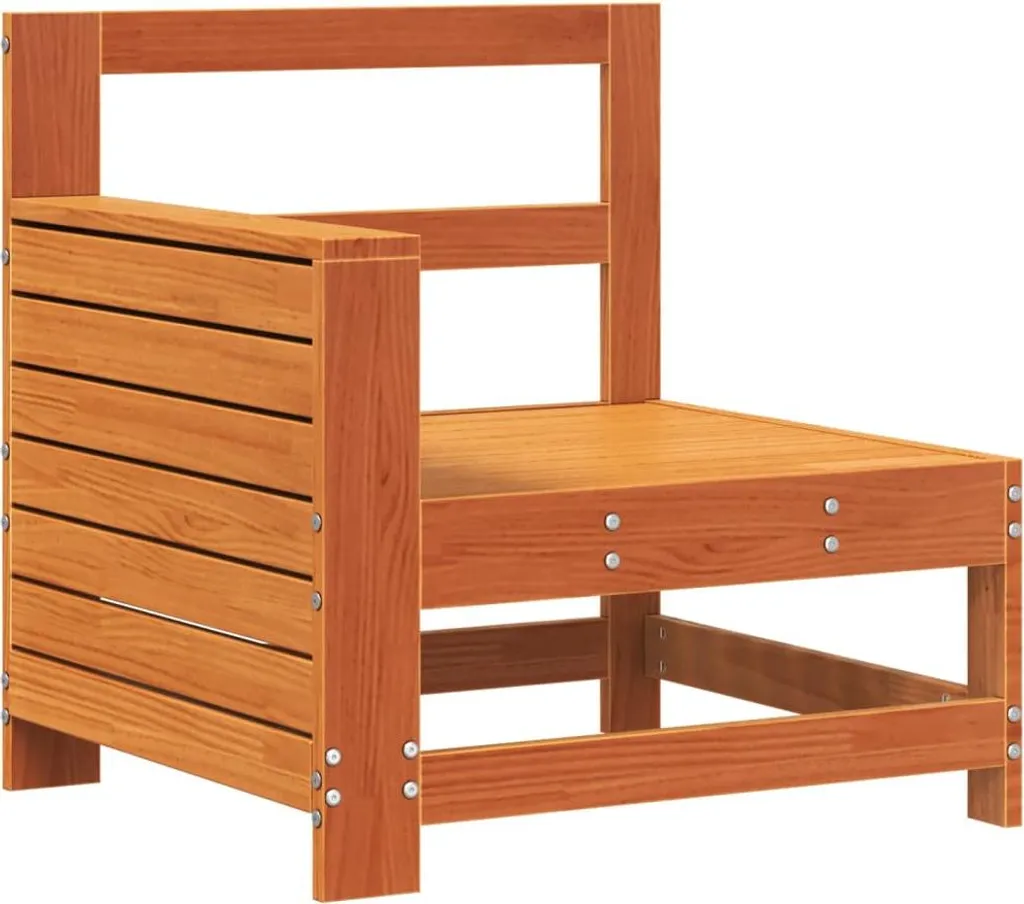 Divano da Giardino Boho-Chic in Legno 69cm - Perfetto per il tuo Terrazzo