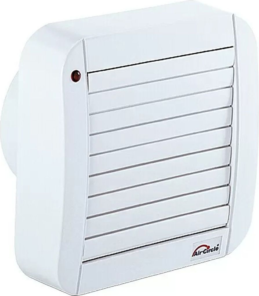 Ventilateur mural Air Style, 12,5 cm, minuterie, blanc Image du produit 