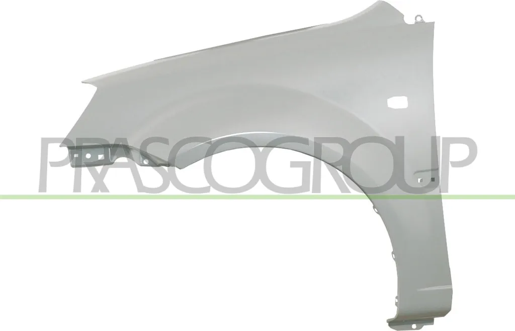 Aile de carrosserie avant gauche pour Kia Rio II JB de qualité origine