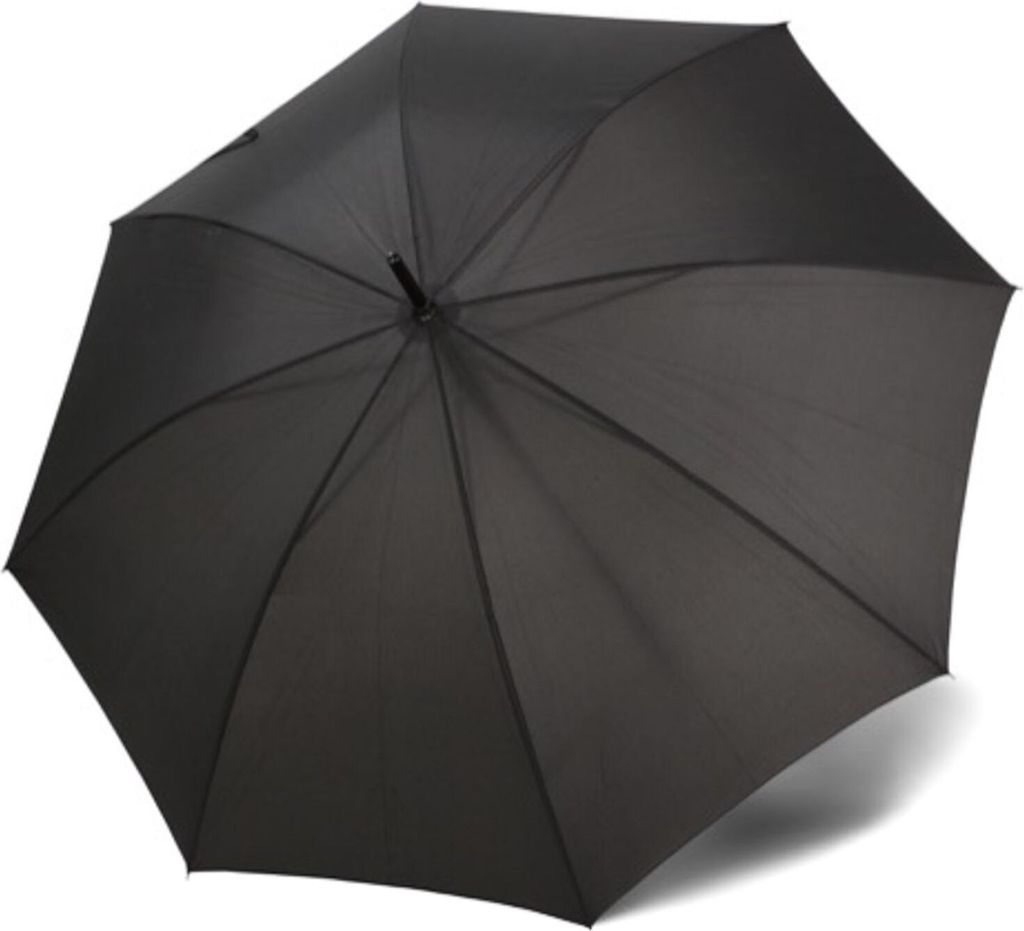 doppler Stockregenschirm Regenschirm Stockholm Automatic Uni Black schwarz