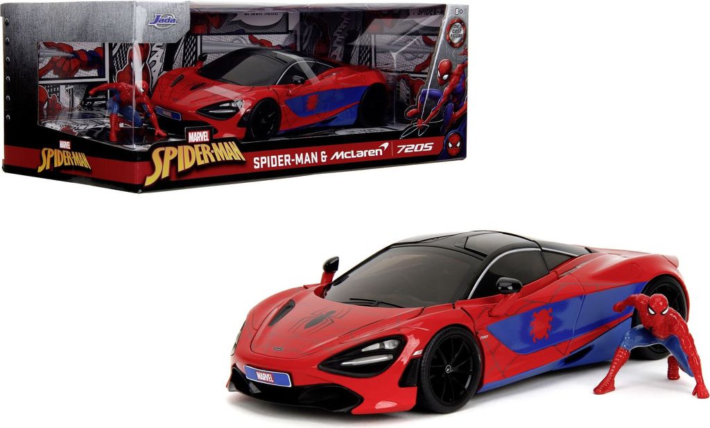 SIMBA Spiderman McLaren 1:24 con personaggio 322-5034 Immagine del prodotto 