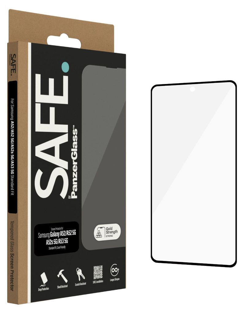 PanzerGlass SAFE. by ® Displayschutz Samsung Galaxy A52 | Produktbild 