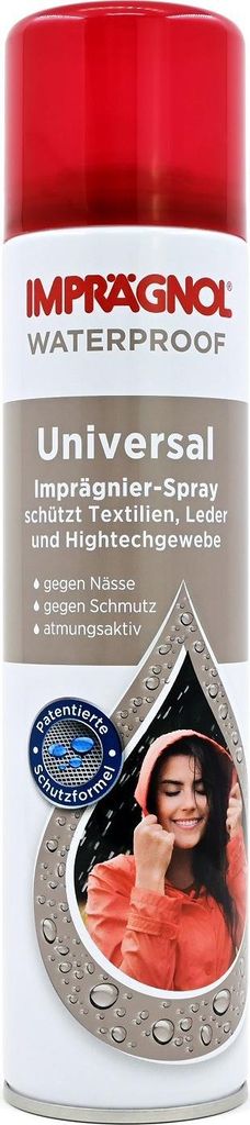 Imprägnol Schutzspray 400ml - Premium Feuchtigkeit und Produktbild 