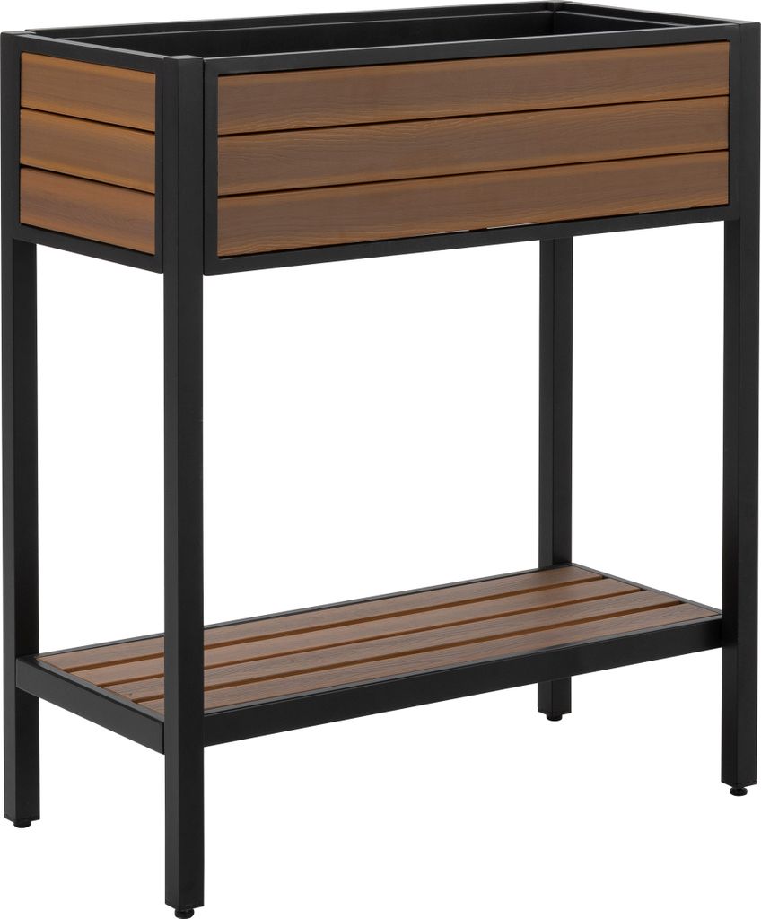 Dehner Hochbeet Houston, schmales Balkonhochbeet, 87 x 76 x Produktbild 