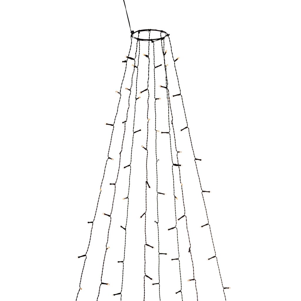 Konstsmide LED Baummantel 8 mit Ring, Stränge