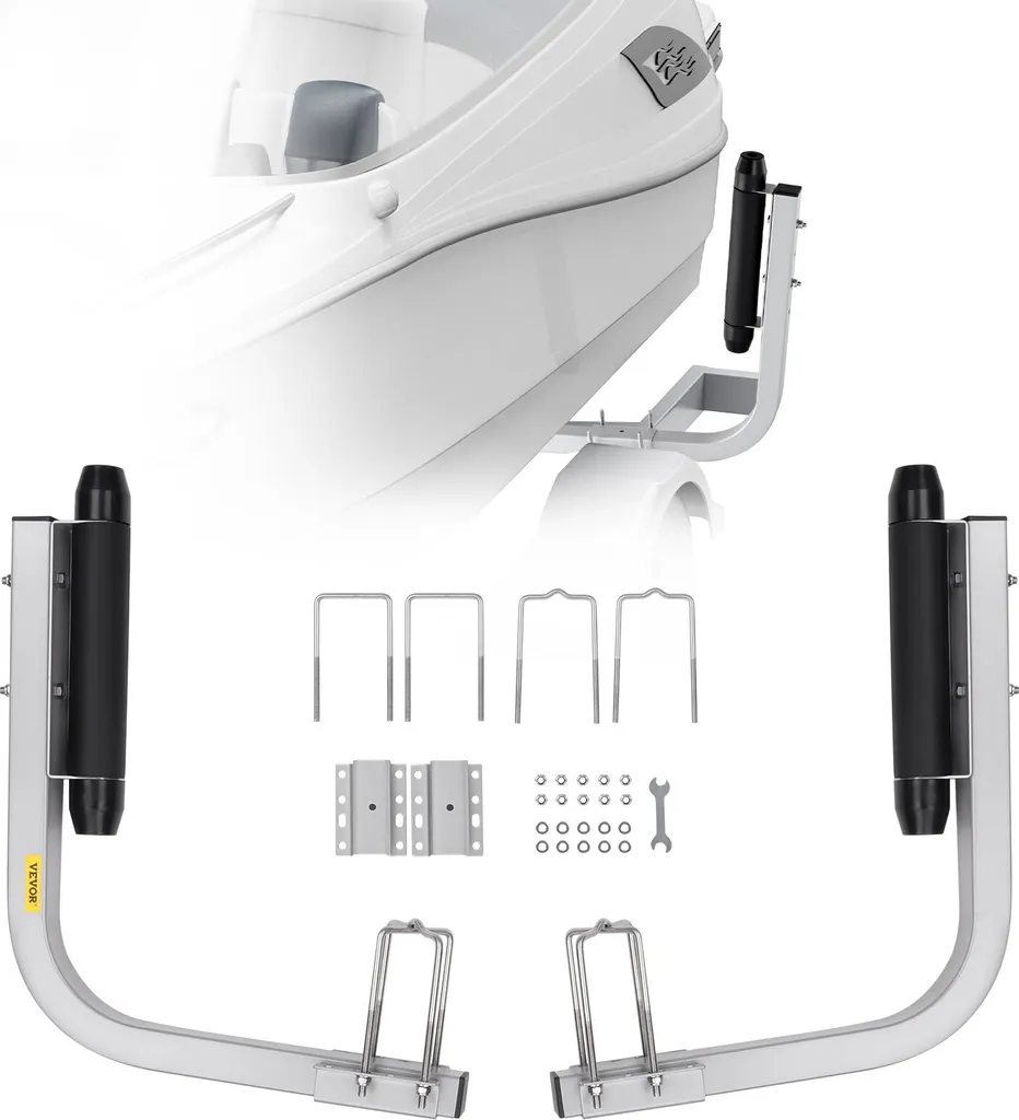 Poteau de remorque de bateau ajustable pour aide à la mise à l'eau sûre