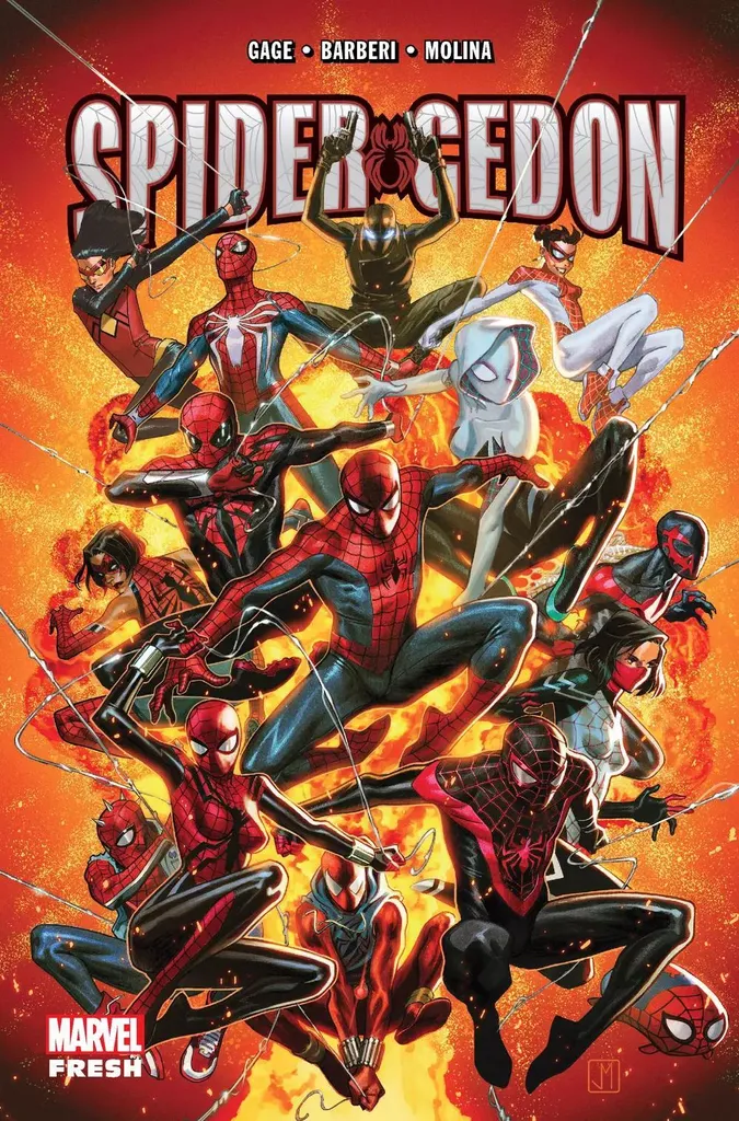 Spidergedon Marvel Comics - Album Panini Comics en Édition Deluxe Luxe
