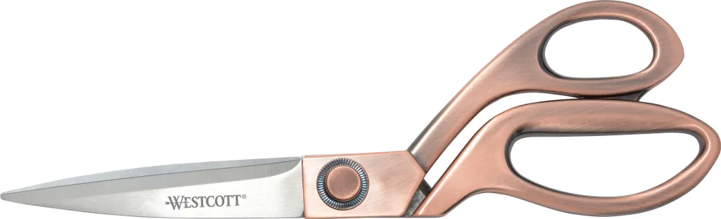 Ciseaux robustes anti-corrosion Westcott Vintage Copper 204 mm pointu