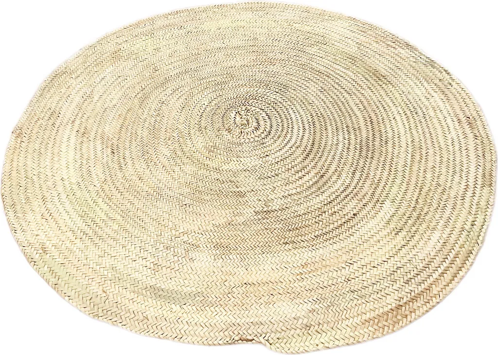 Tapis rond boho 140cm idéal pour réchauffer une chambre